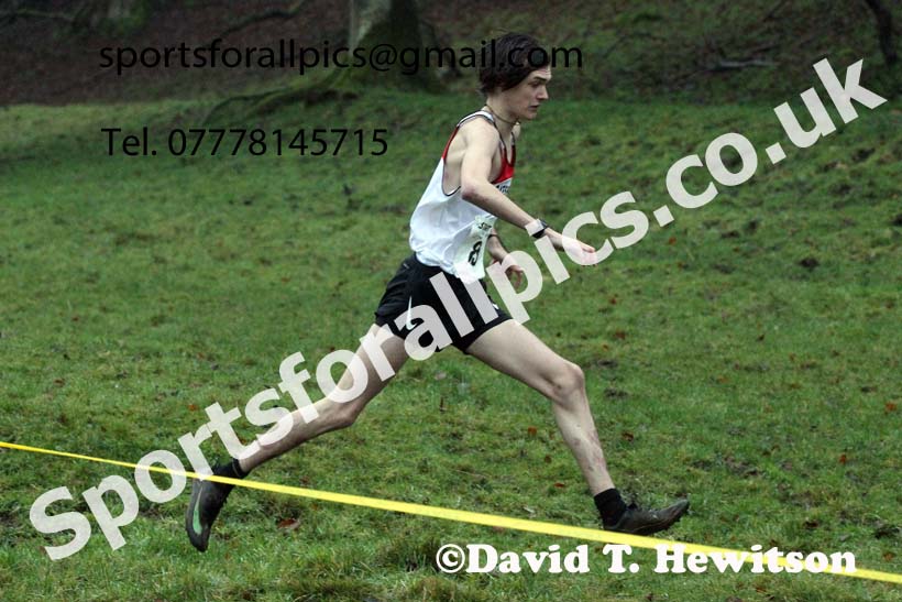Mens under-17s, NECAA Junior Cross Country Relays, Thornley Farm, Peterlee, Saturday, December 12th. Photo: David T. Hewitson/Sports for All Pics
